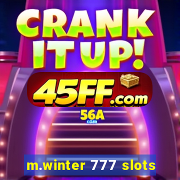 m.winter 777 slots